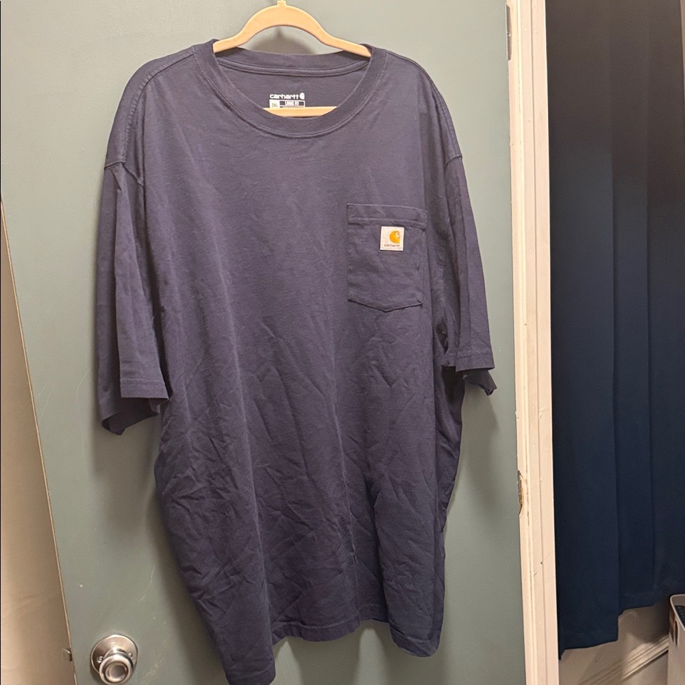 Carhartt Men's Navy Short Sleeve Tee